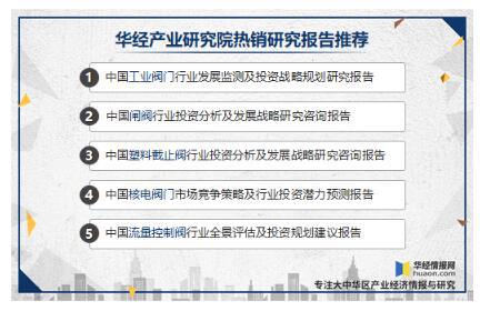 工業閥門發展趨勢分析，中高端閥門市場國產化帶來新的成長機遇 