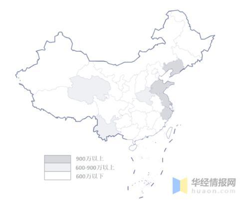 工業閥門廠商區域營收分布示意圖